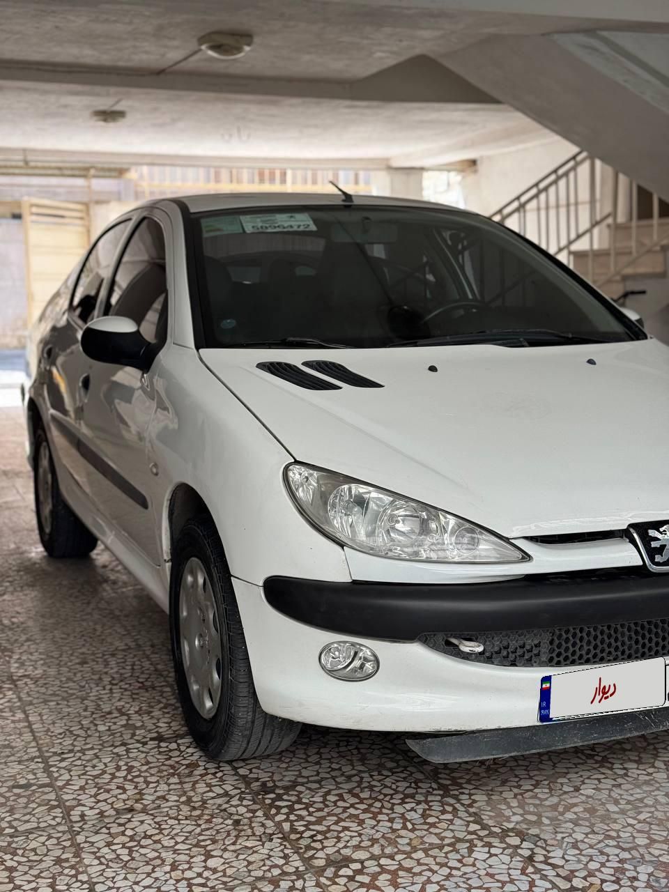 پژو ۲۰۶ صندوق دار v8 - 1396