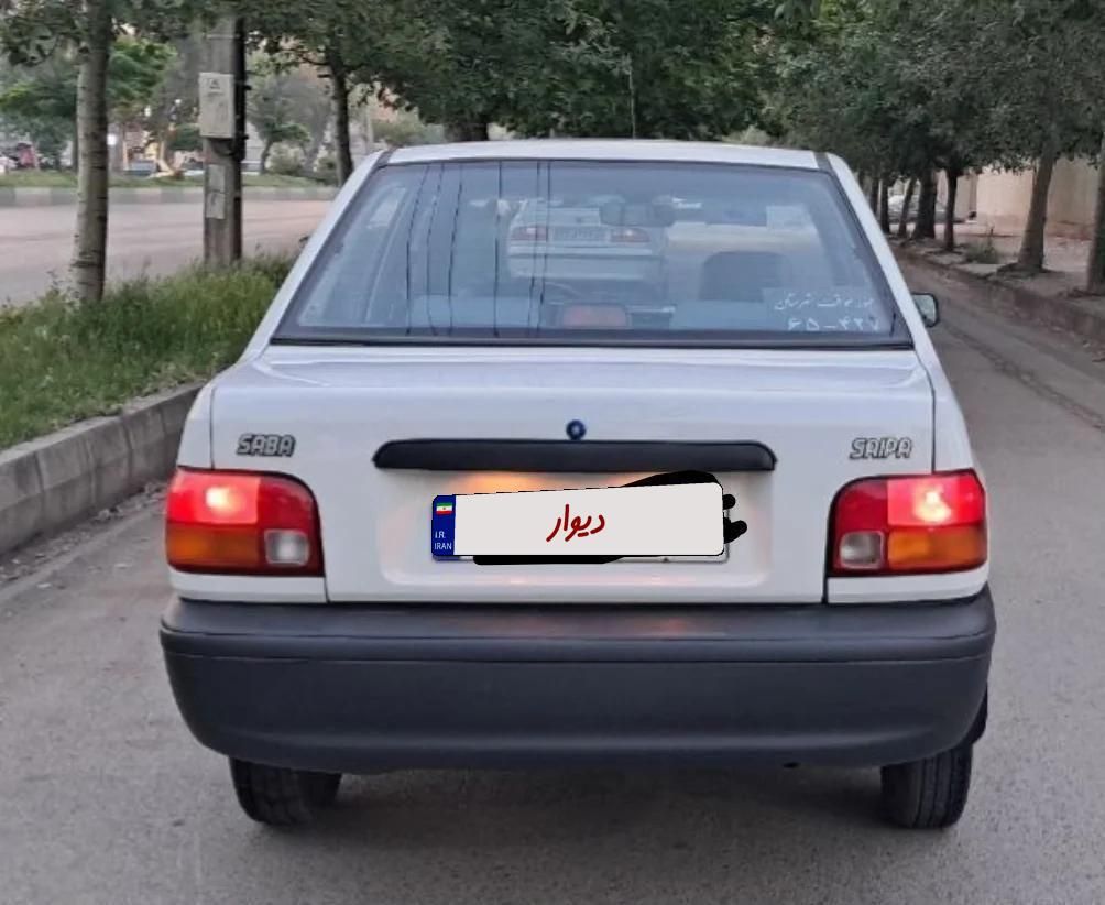 پراید صبا بنزینی - 1387