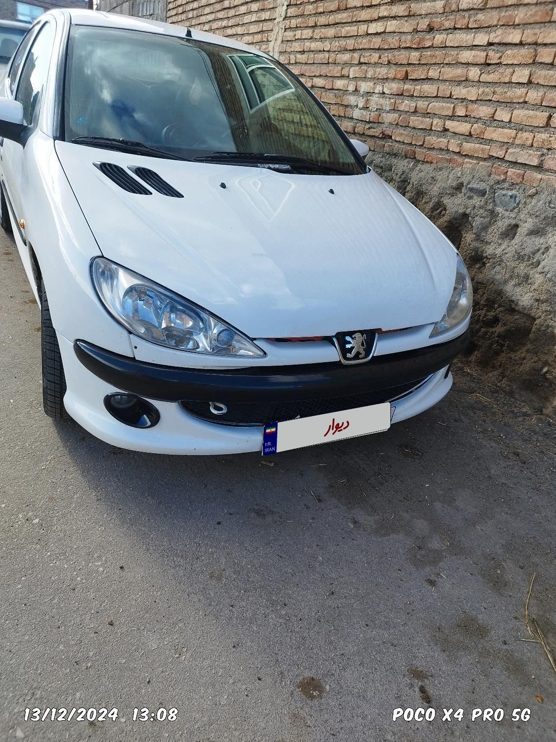 پژو ۲۰۶ صندوق دار v8 - 1396