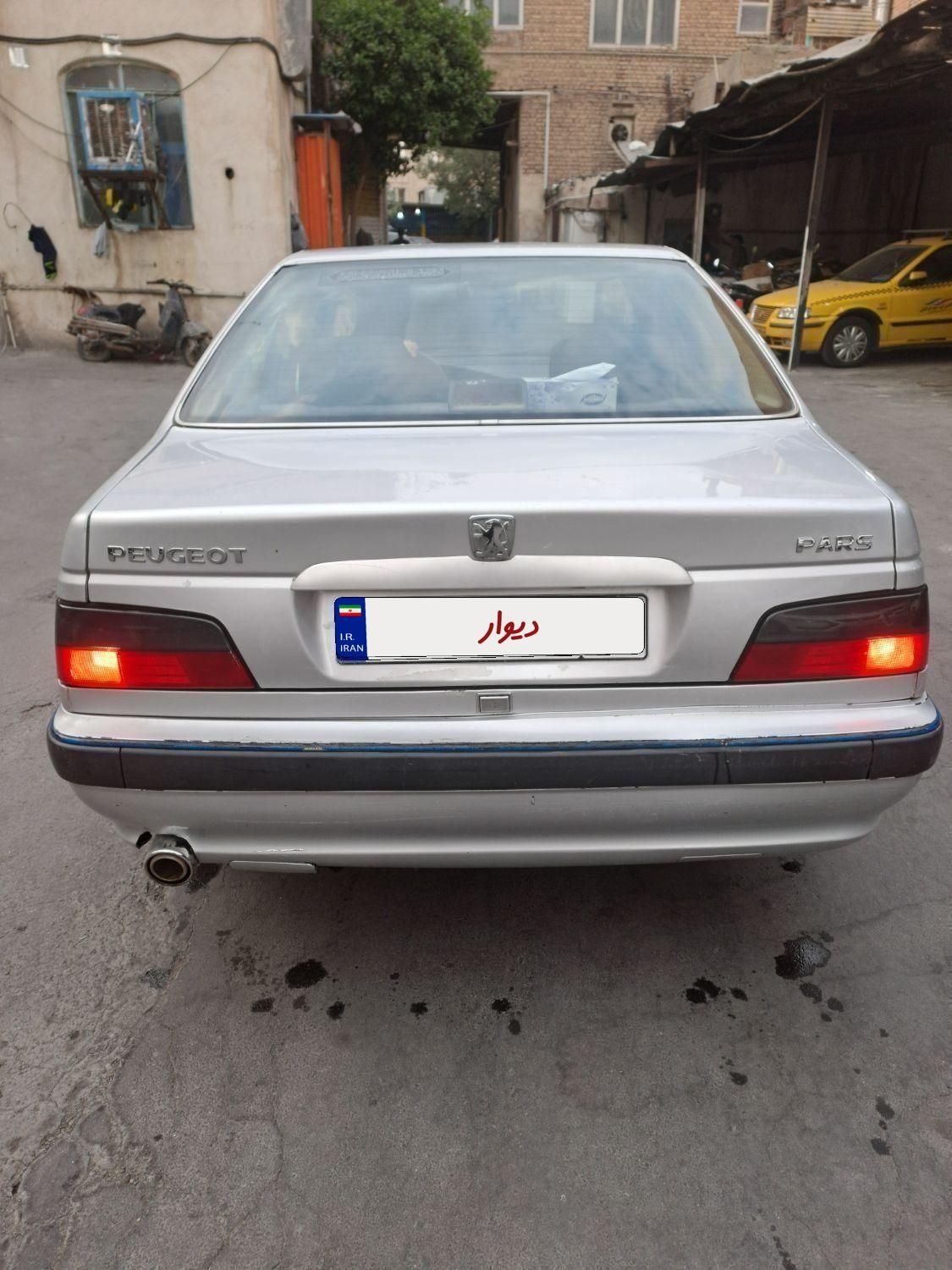 پژو پارس دوگانه سوز - 1386