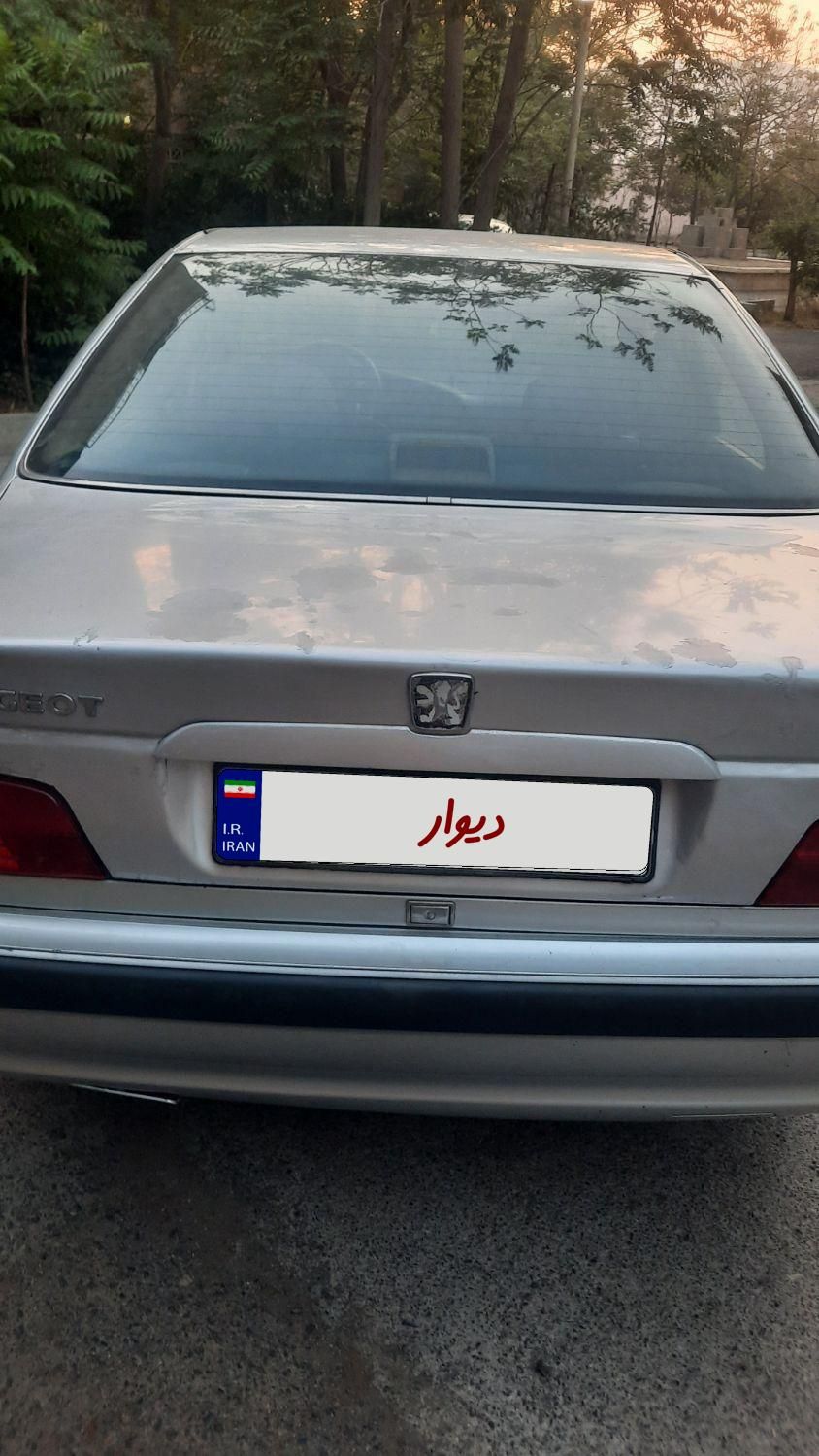 پژو پارس XU7ساده - 1386