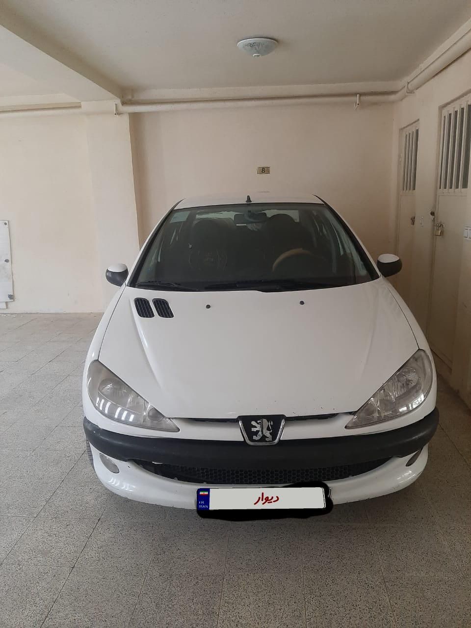 پژو ۲۰۶ صندوق دار v8 - 1397