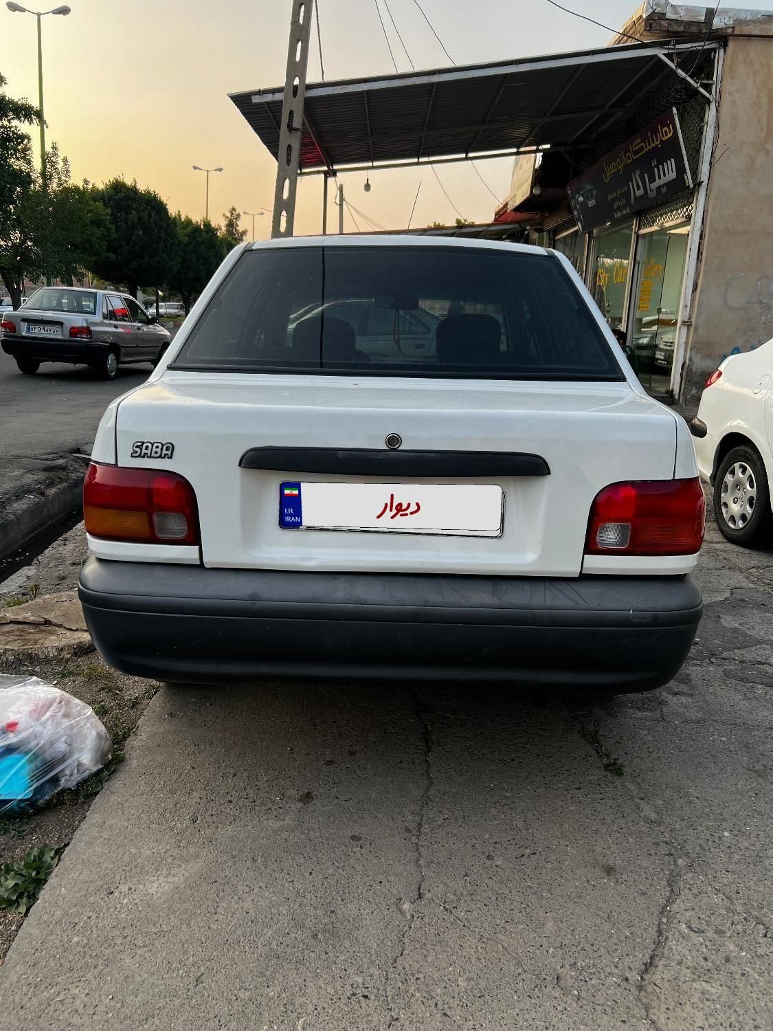 پراید صبا بنزینی - 1387