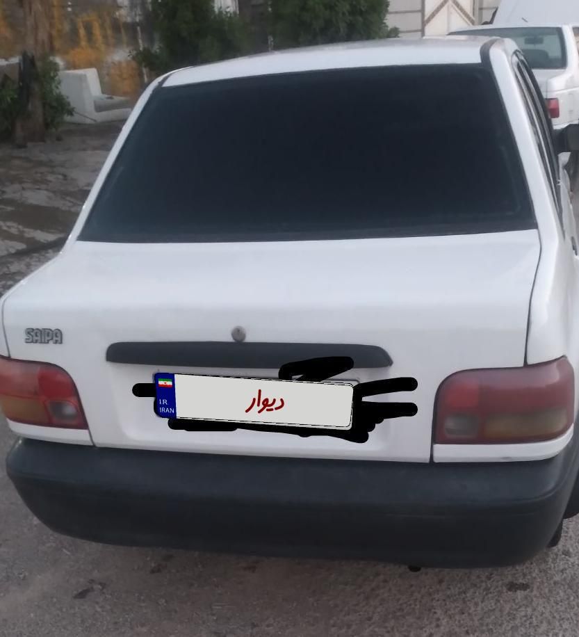 پراید صبا بنزینی - 1387