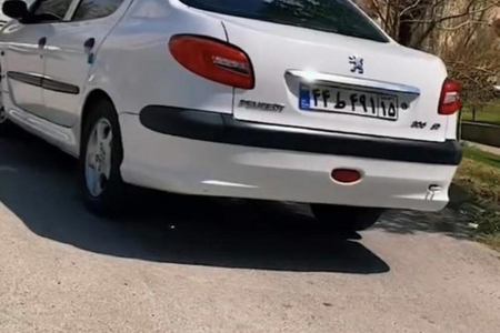 پژو ۲۰۶ صندوق دار v8 - 1395