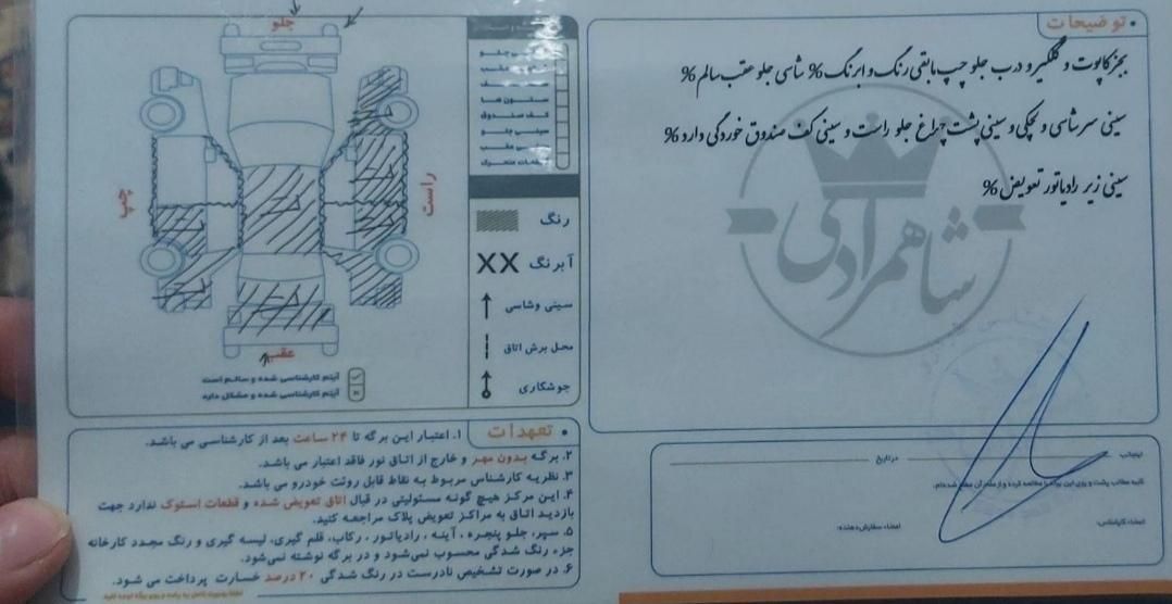 پژو 206 تیپ 3 - 1398
