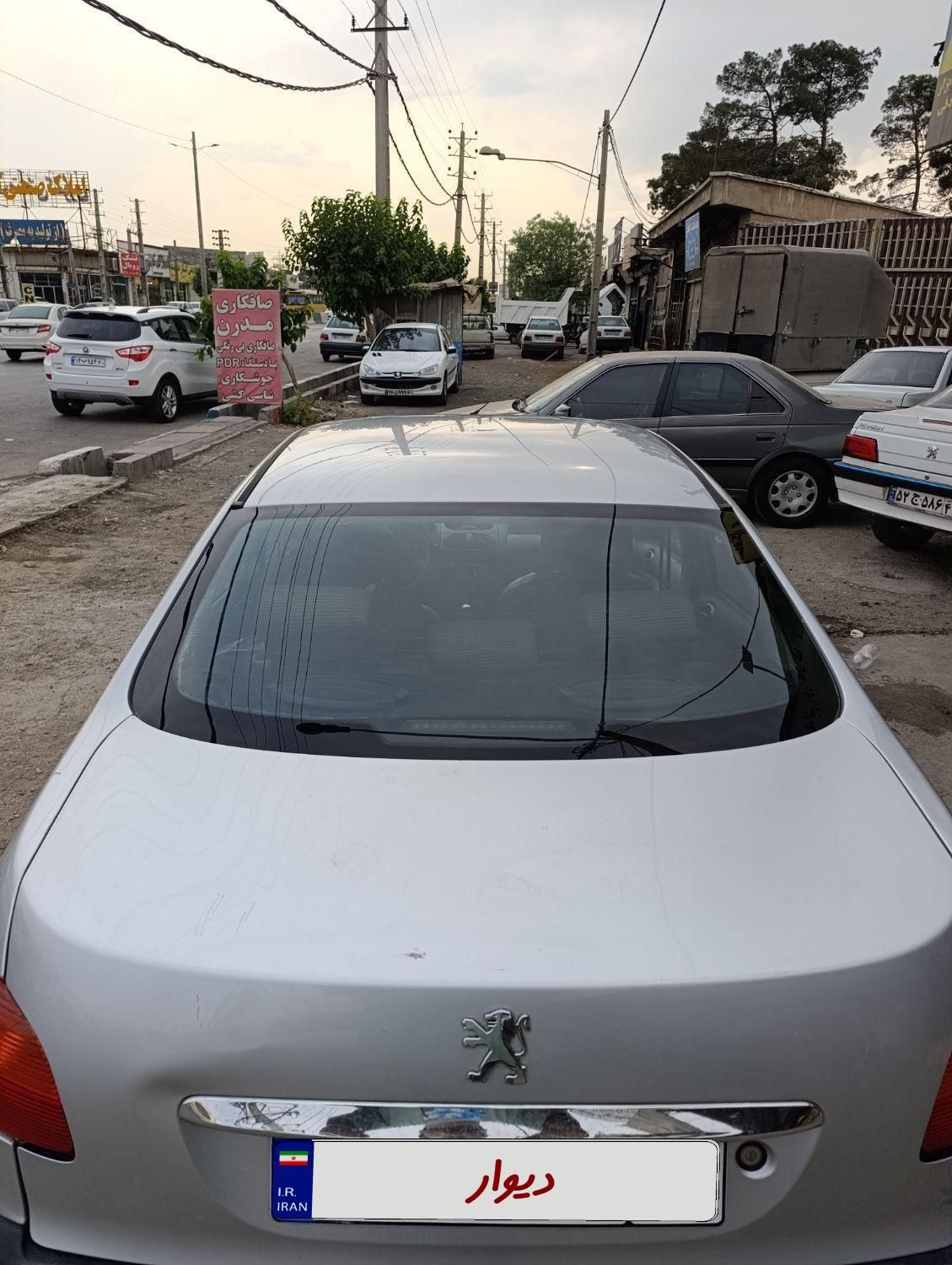 پژو ۲۰۶ صندوق دار v8 - 1386