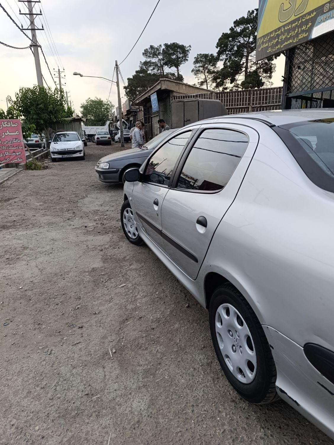 پژو ۲۰۶ صندوق دار v8 - 1386
