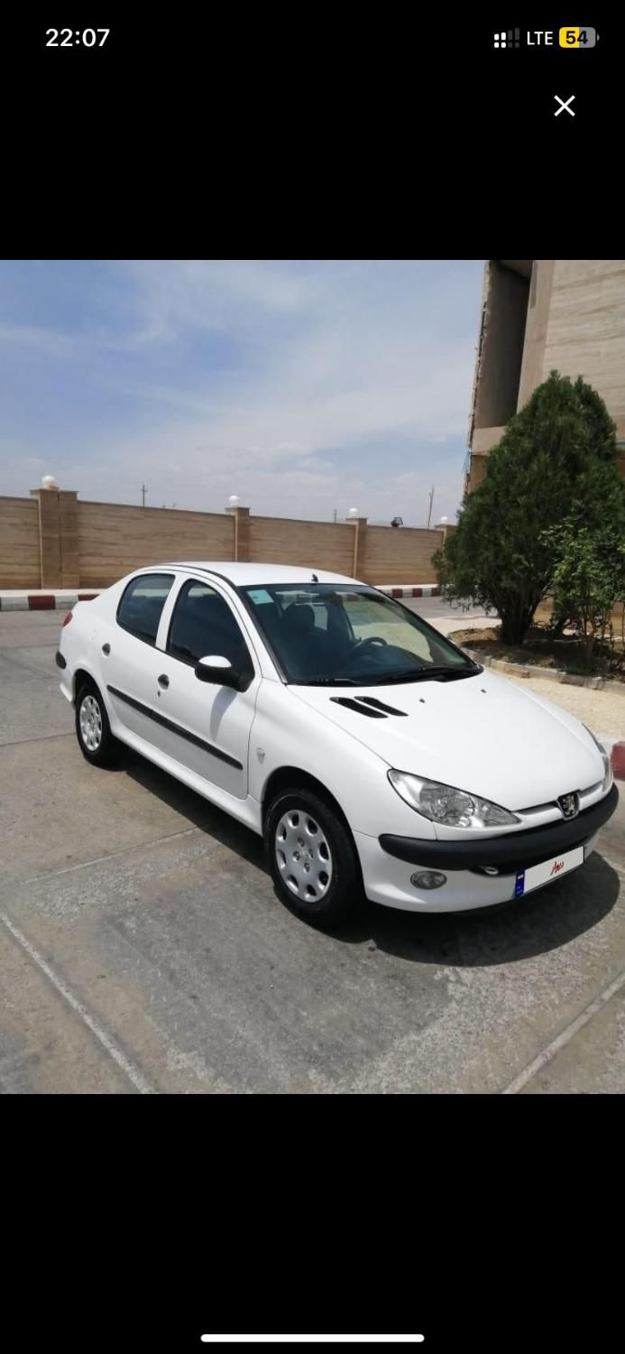 پژو ۲۰۶ صندوق دار v8 - 1395