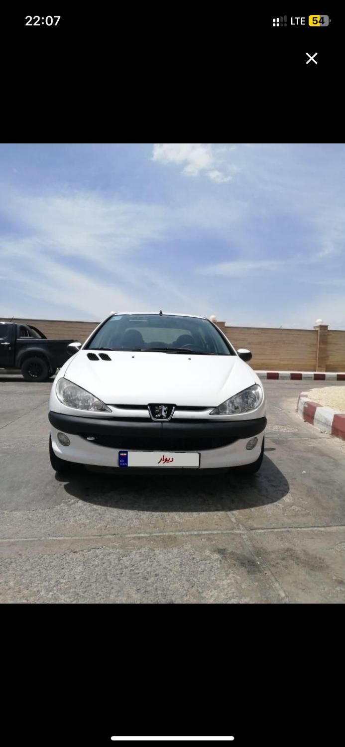 پژو ۲۰۶ صندوق دار v8 - 1395