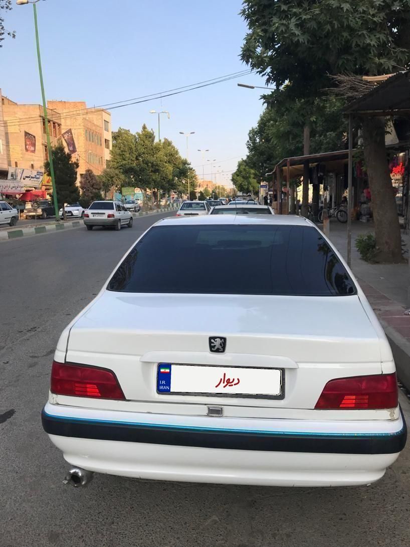 پژو پارس دوگانه سوز - 1386
