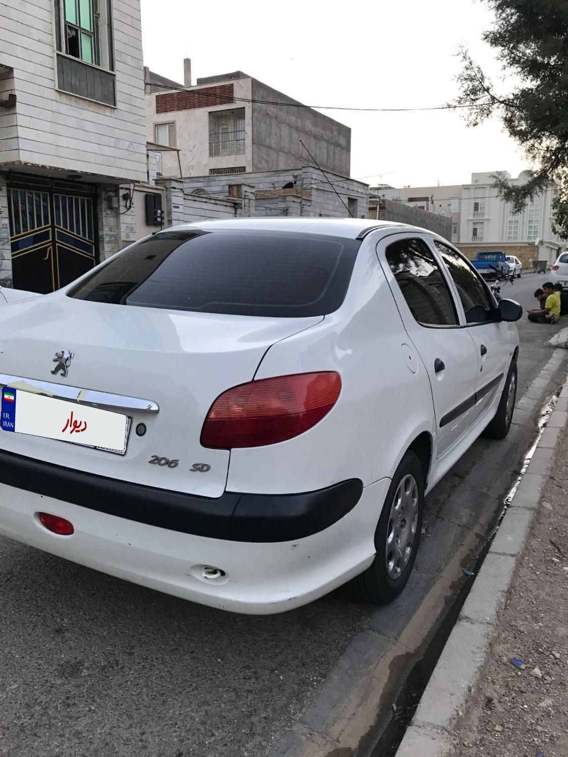 پژو ۲۰۶ صندوق دار v8 - 1388
