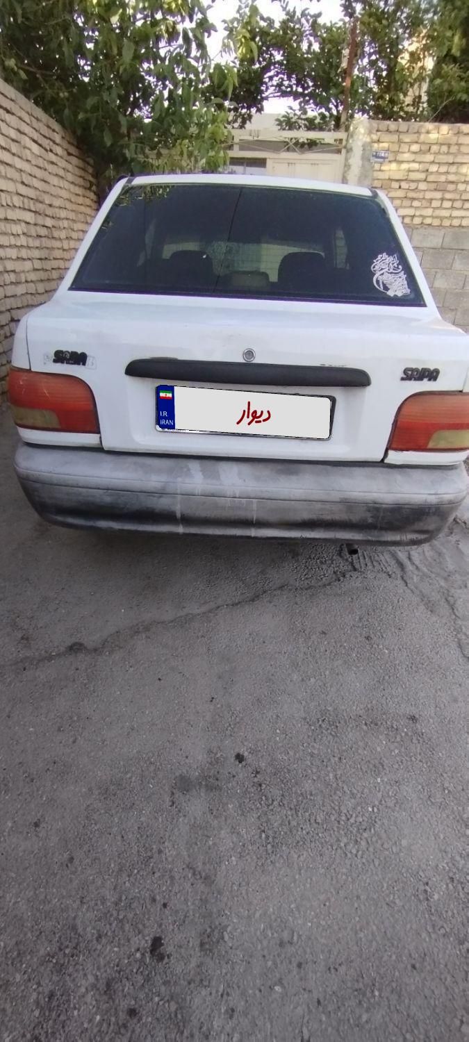 پراید صبا بنزینی - 1381