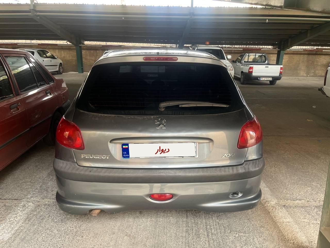 پژو 206 تیپ 2 - 1388