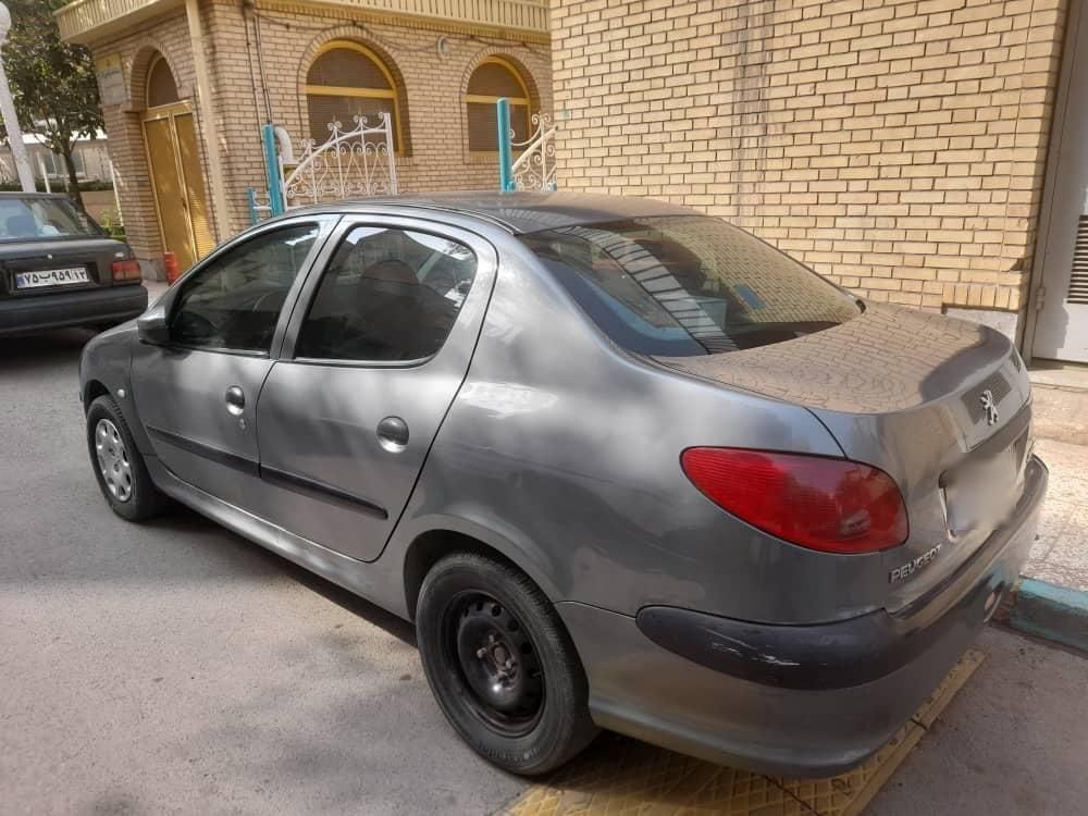 پژو ۲۰۶ صندوق دار v8 - 1386