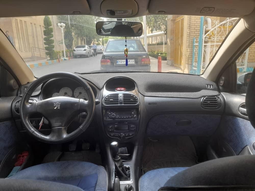پژو ۲۰۶ صندوق دار v8 - 1386