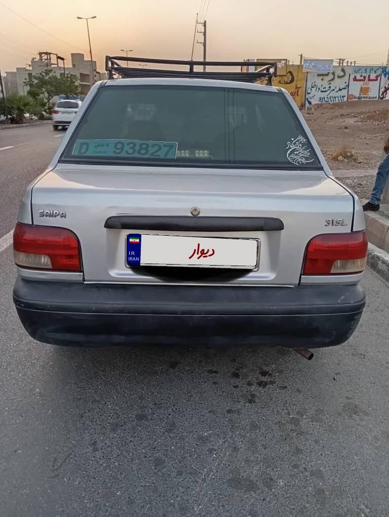 پراید صبا بنزینی - 1387