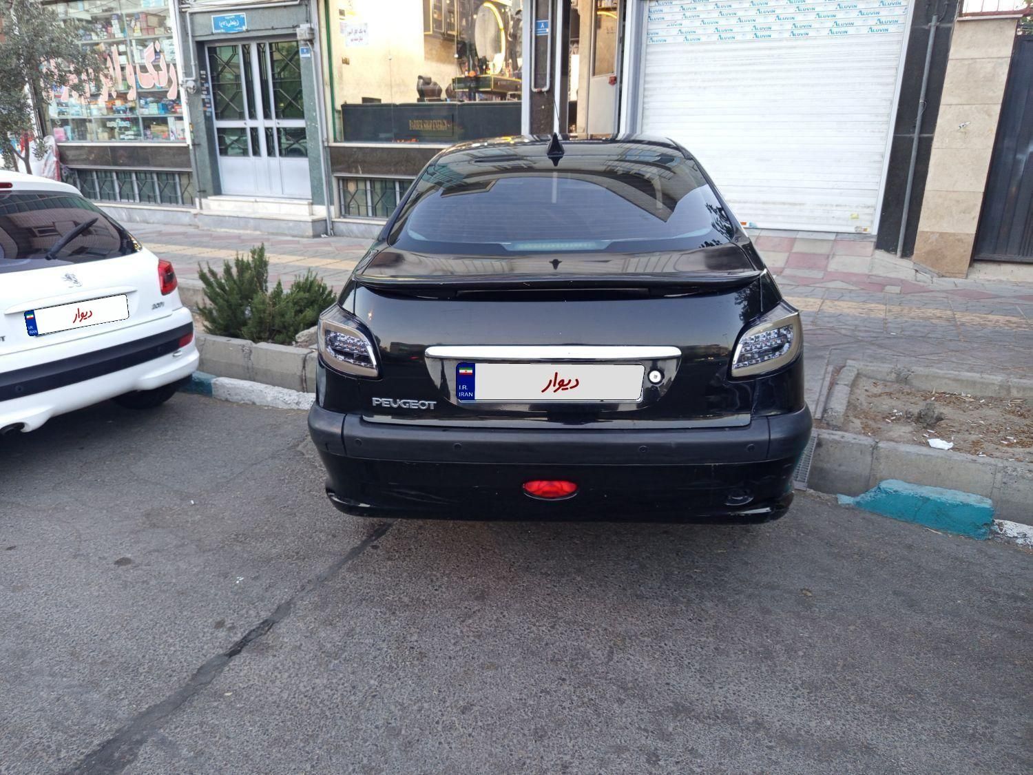پژو ۲۰۶ صندوق دار v8 - 1388