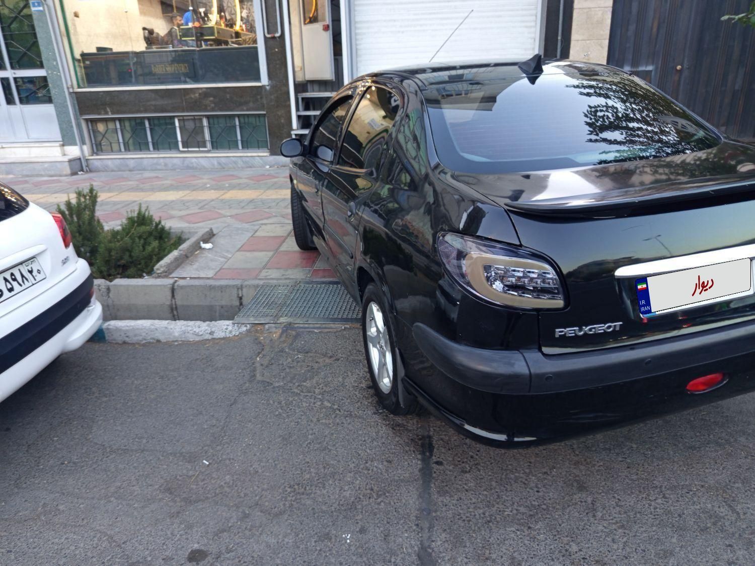 پژو ۲۰۶ صندوق دار v8 - 1388