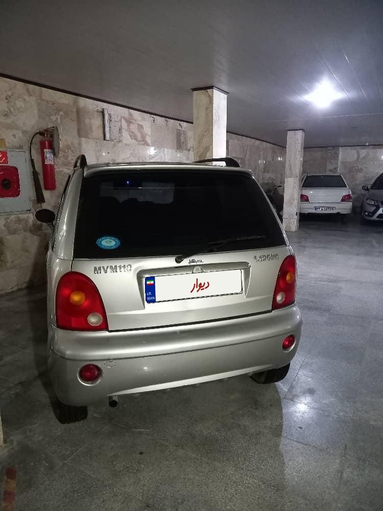 ام وی ام 110 چهار سیلندر دنده ای - 2012