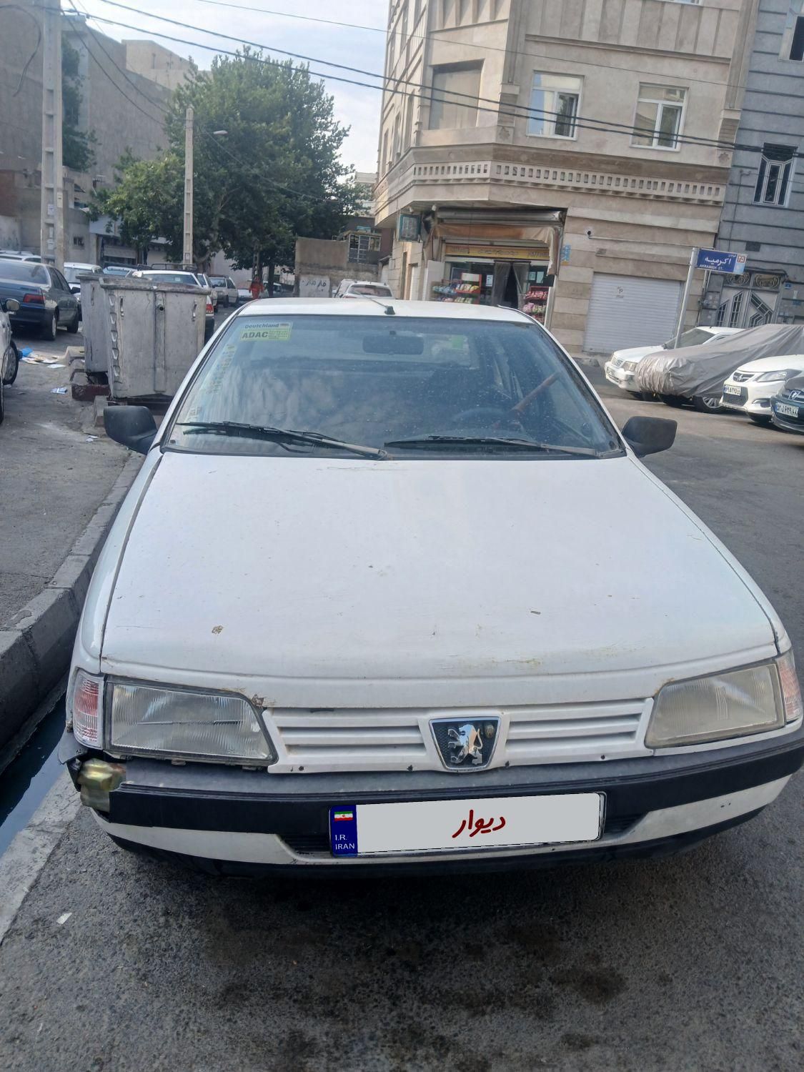 پژو آردی دوگانه سوز CNG - 1380