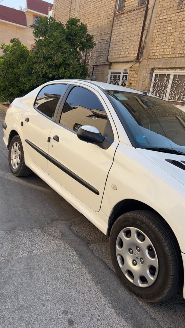 پژو ۲۰۶ صندوق دار v8 - 1388
