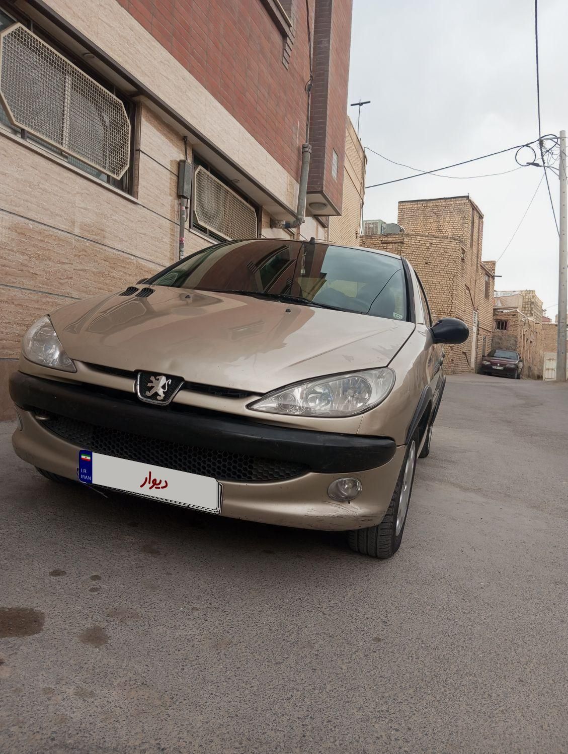 پژو ۲۰۶ صندوق دار v8 - 1387
