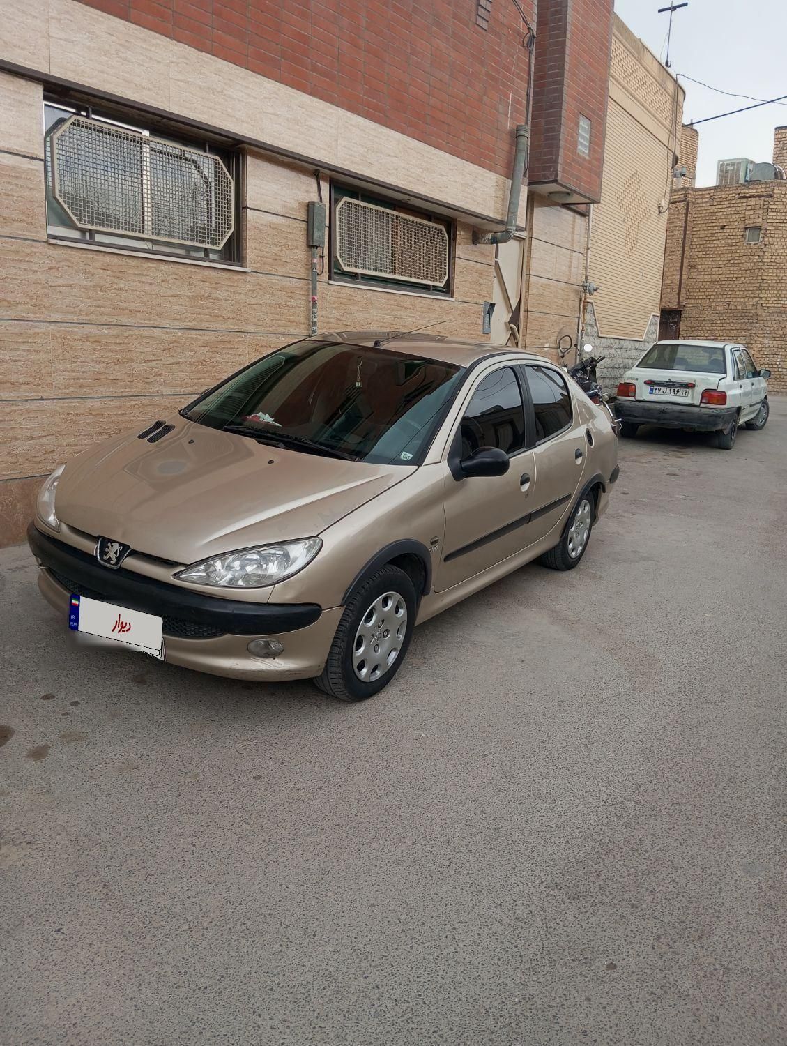 پژو ۲۰۶ صندوق دار v8 - 1387