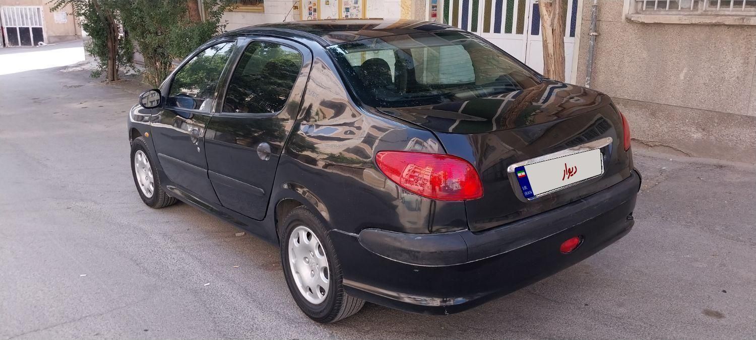 پژو ۲۰۶ صندوق دار v20 - 1390