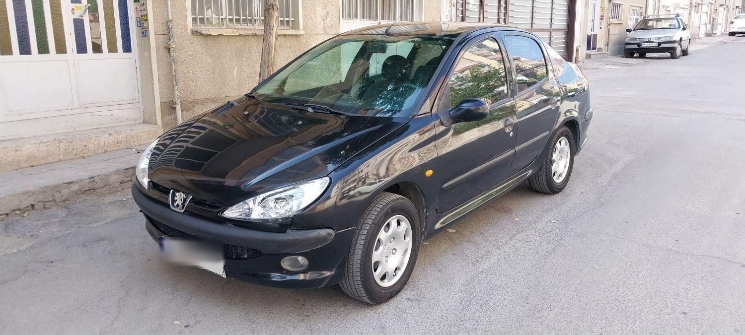 پژو ۲۰۶ صندوق دار v20 - 1390