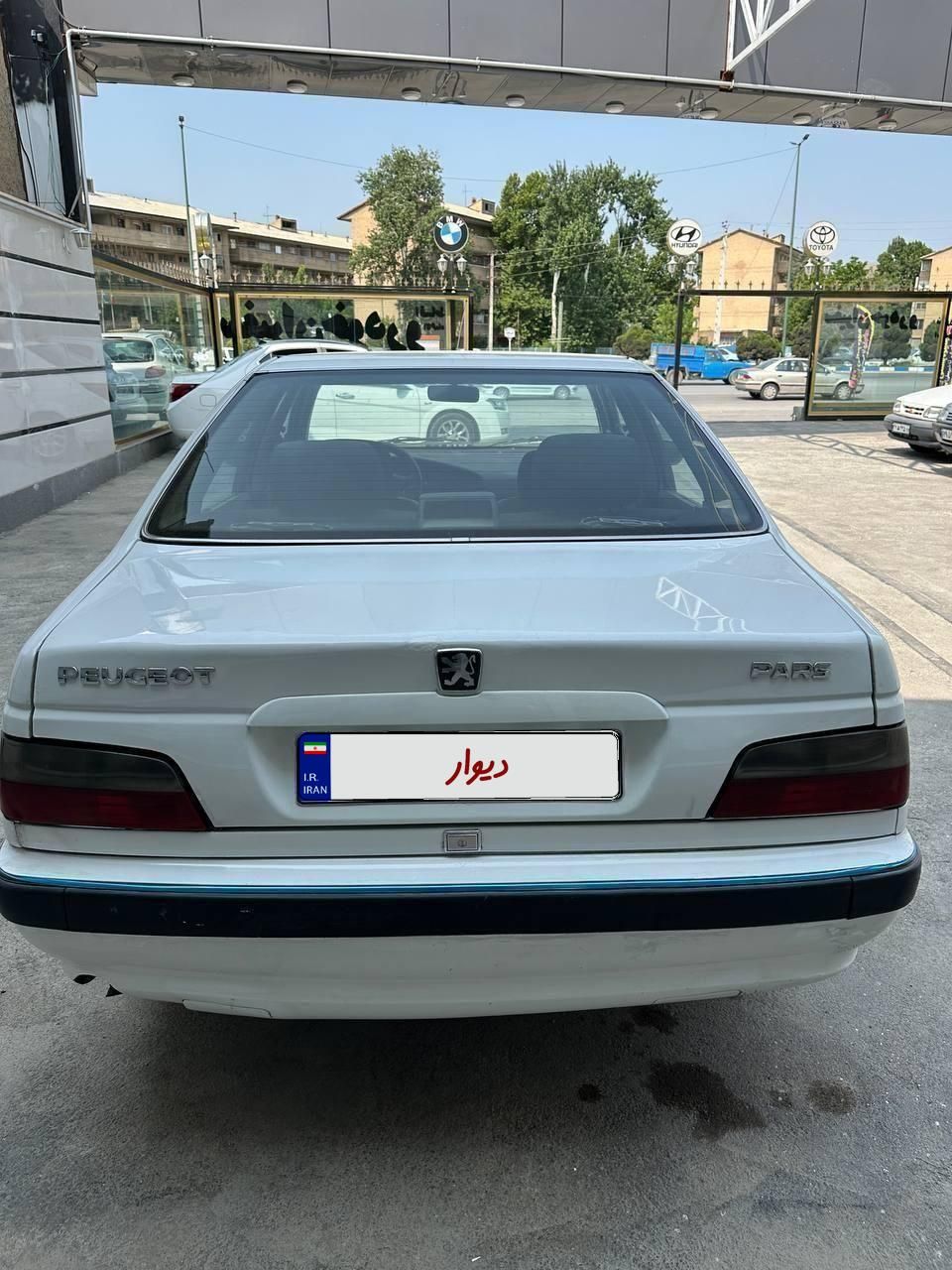 پژو پارس دوگانه سوز - 1386
