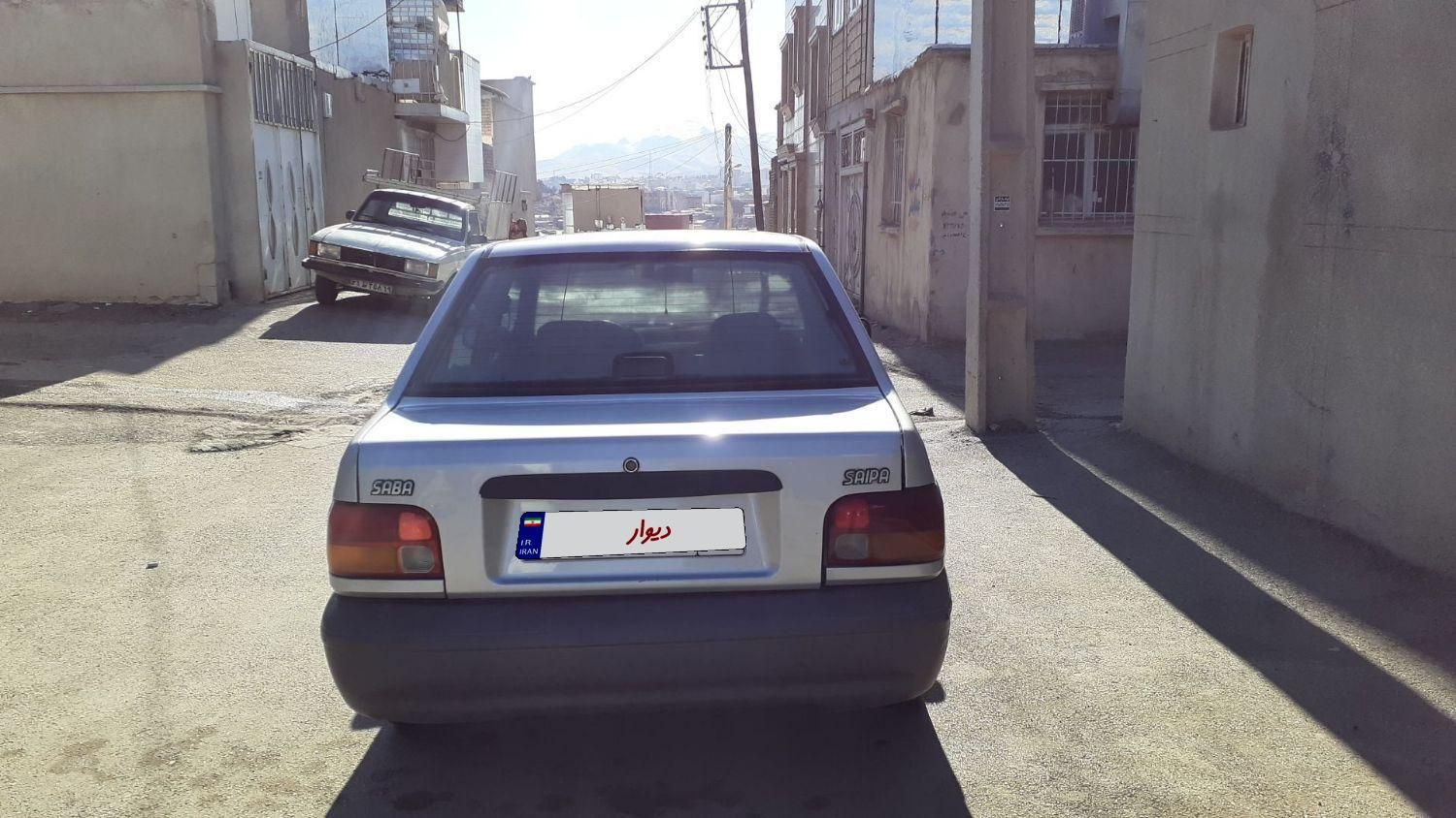 پراید صبا بنزینی - 1387