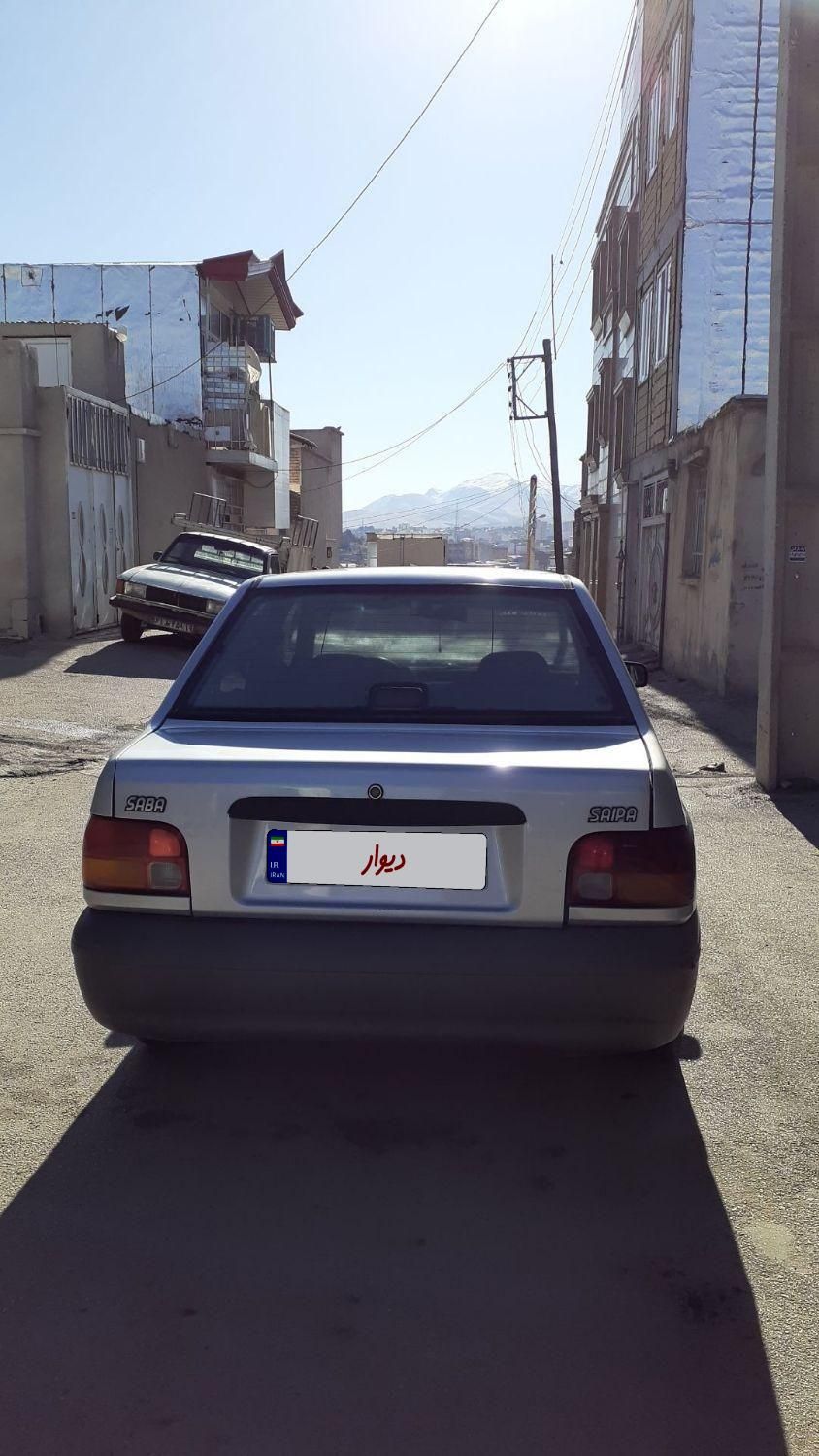 پراید صبا بنزینی - 1387