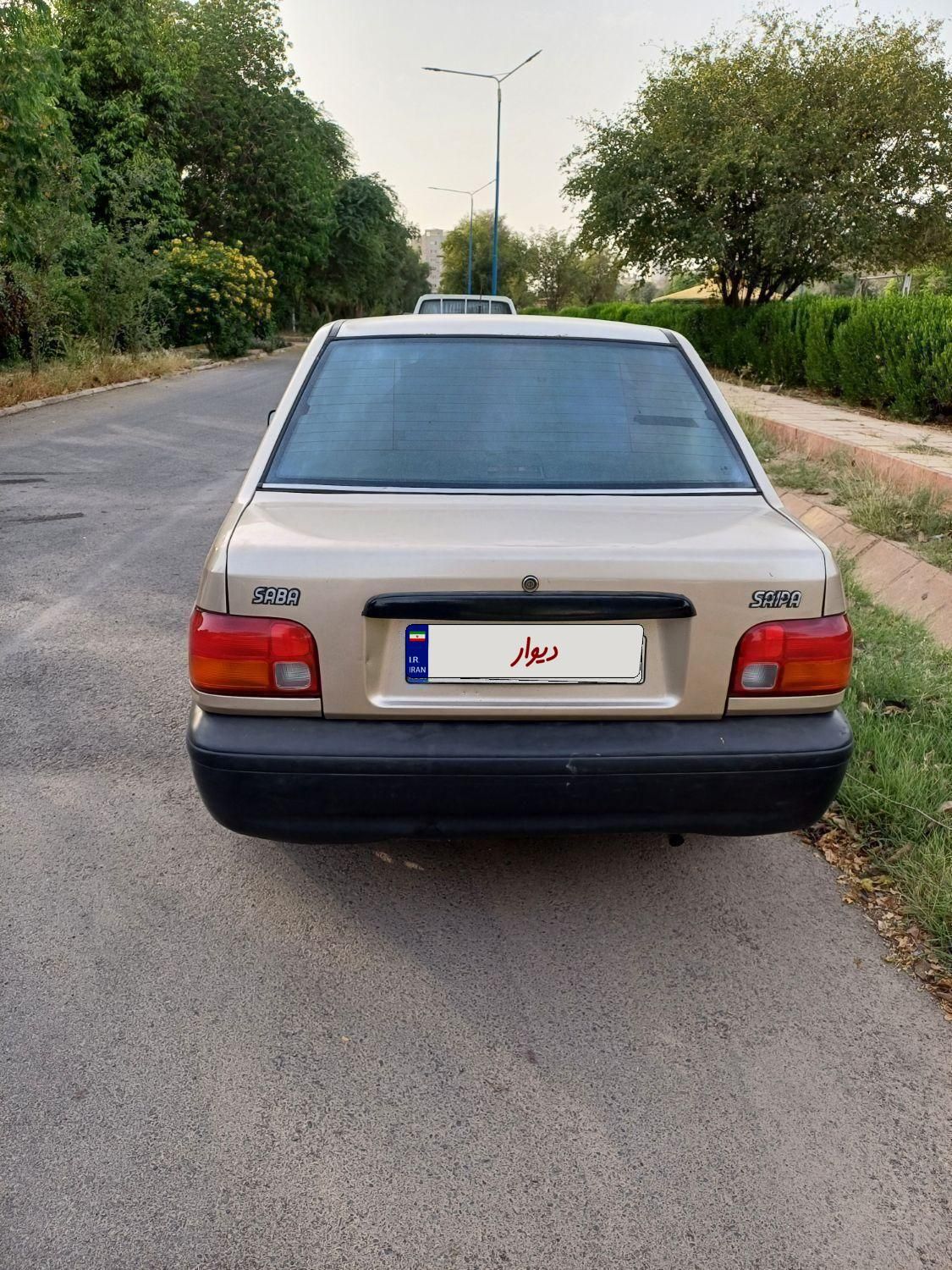پراید صبا بنزینی - 1386
