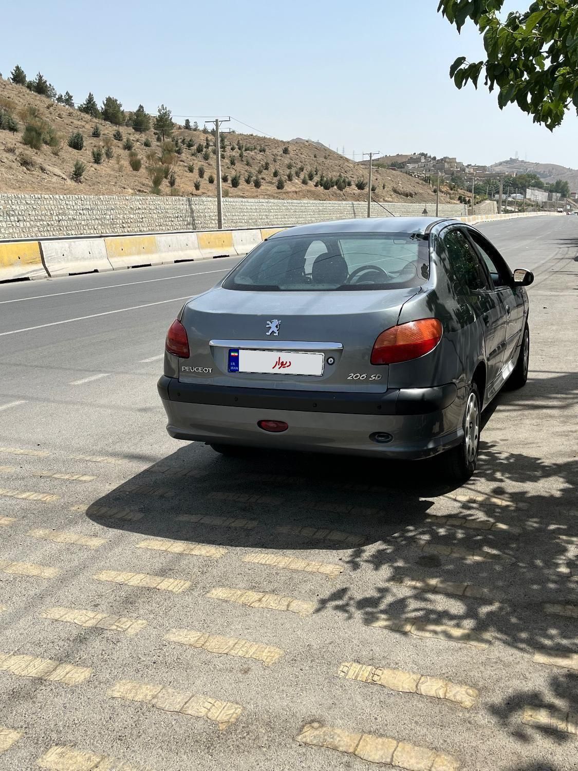 پژو ۲۰۶ صندوق دار v1 - 1386