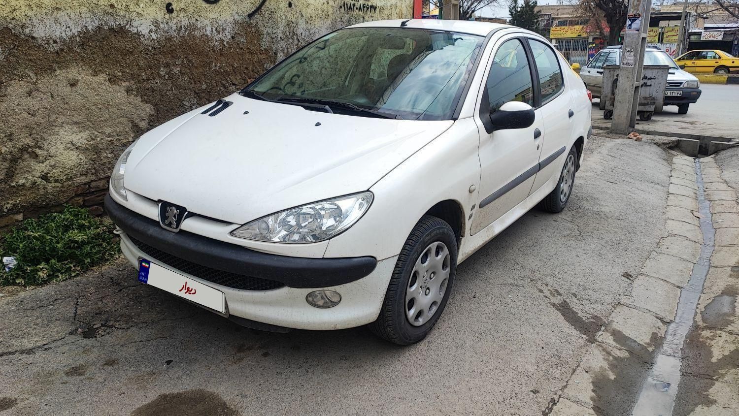 پژو ۲۰۶ صندوق دار v8 - 1391