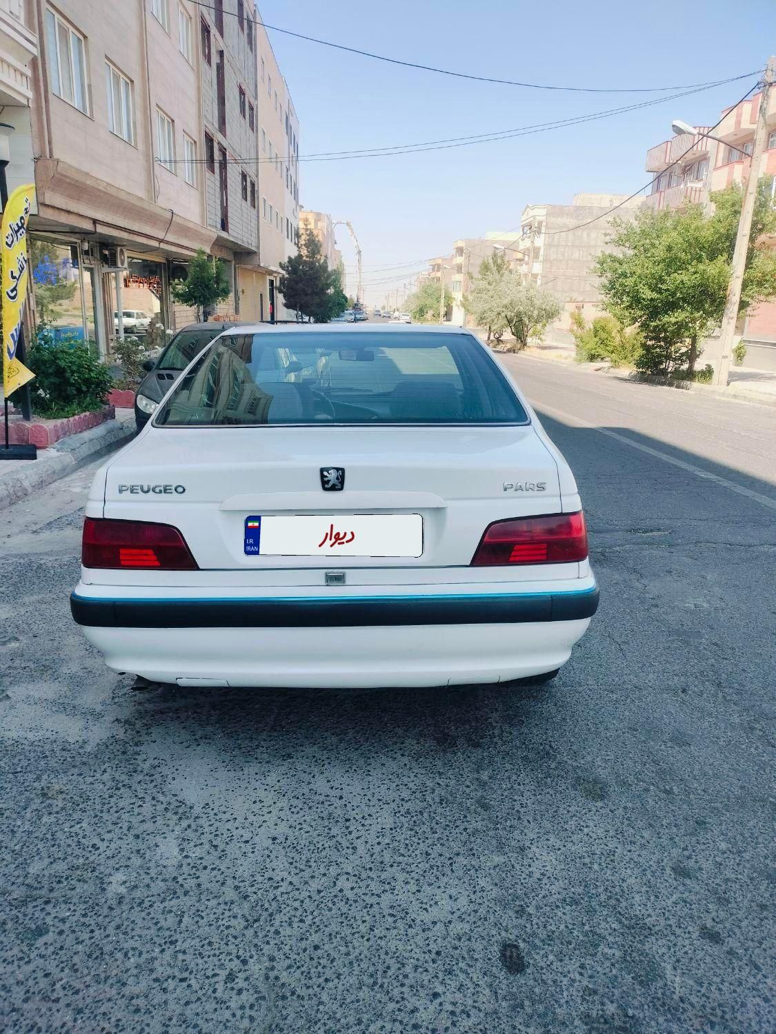 پژو پارس دوگانه سوز - 1390