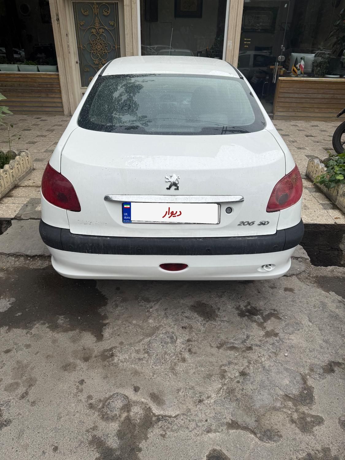 پژو ۲۰۶ صندوق دار v8 - 1389