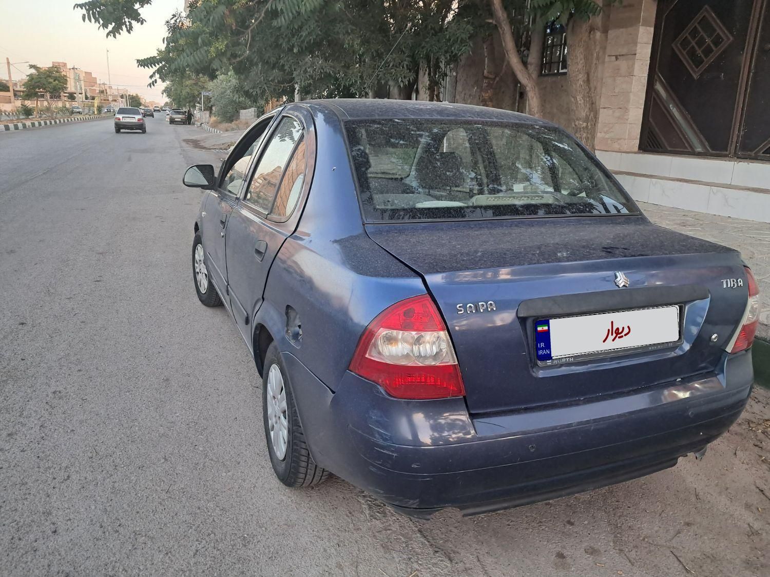 تیبا صندوق دار EX - 1394