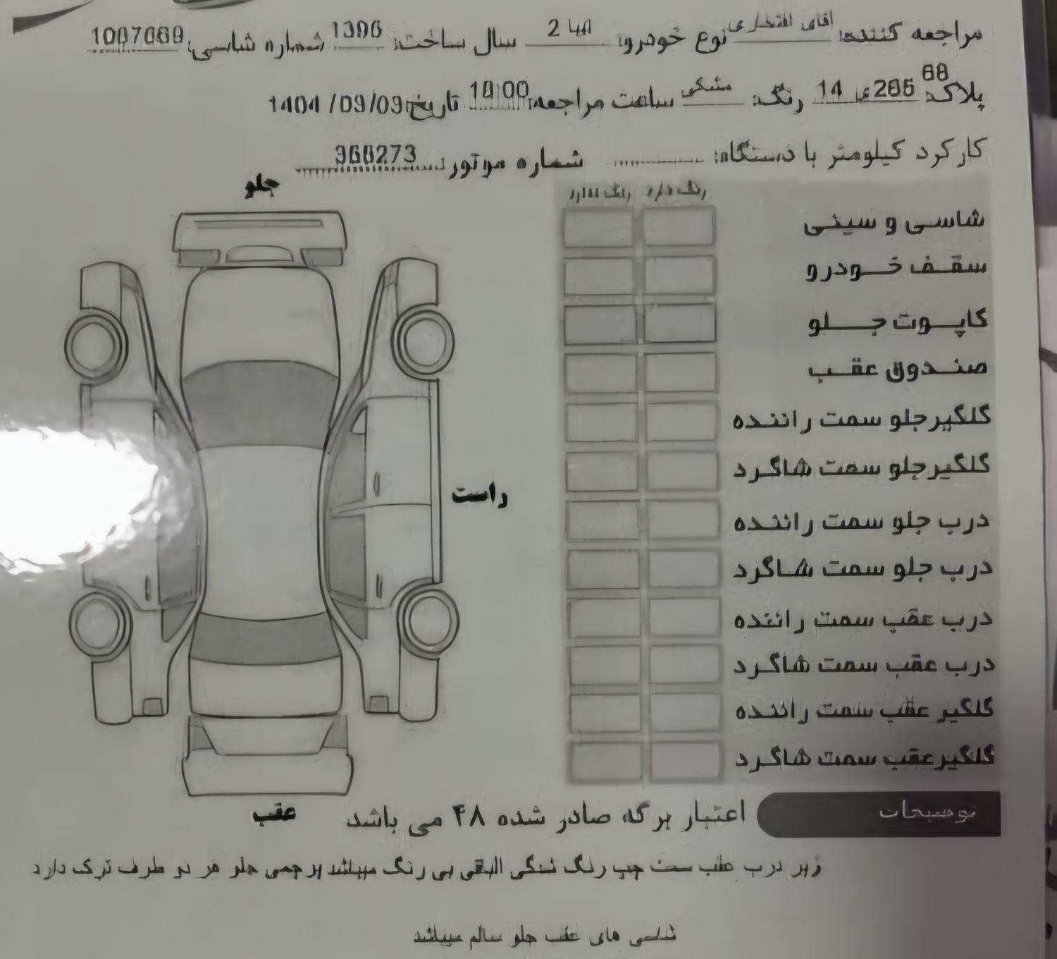 تیبا 2 EX رینگ آلومینیومی - 1395