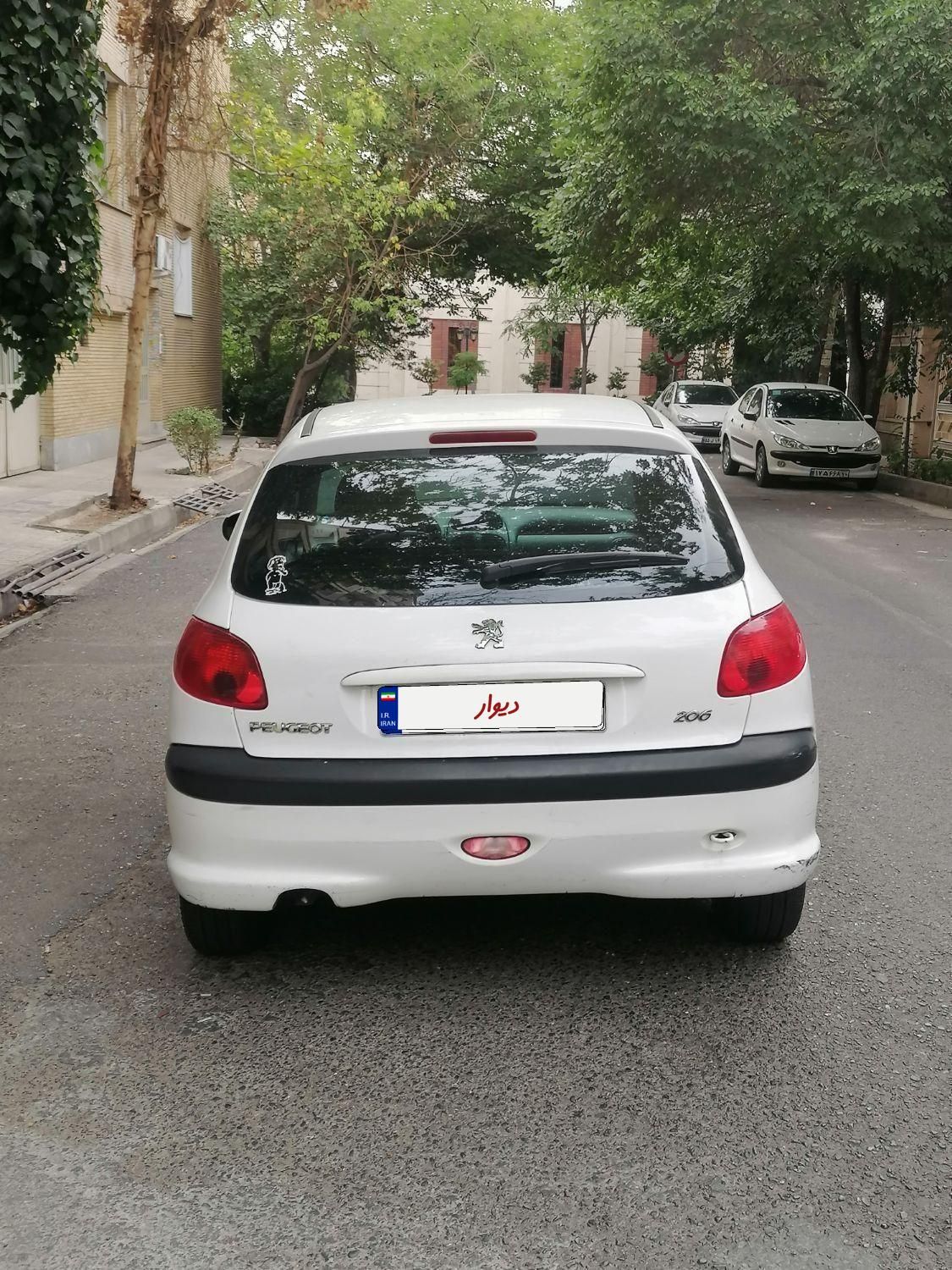 پژو 206 تیپ 2 - 1389