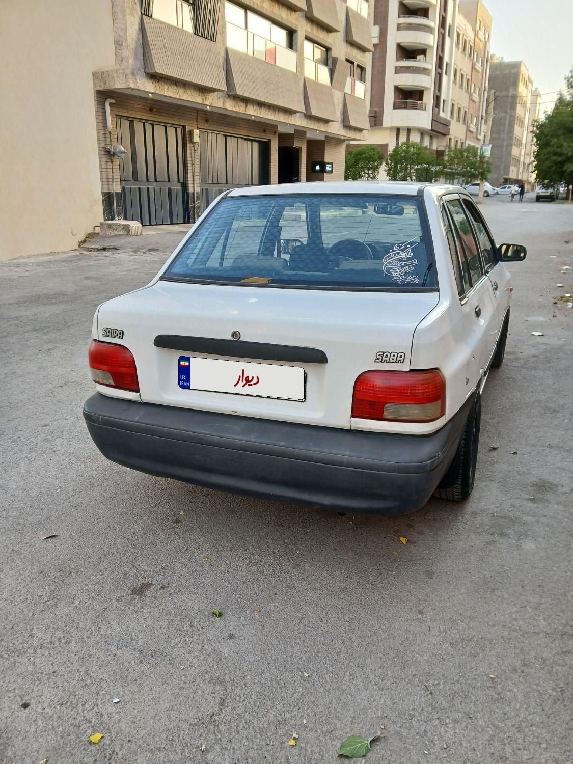 پراید صبا بنزینی - 1387