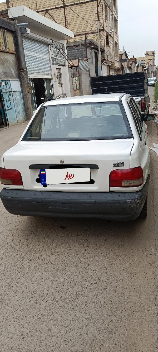 پراید صبا بنزینی - 1381