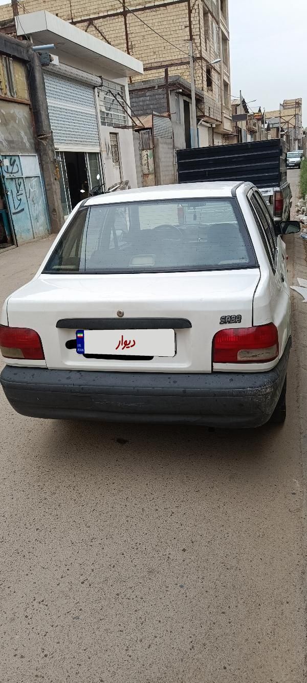 پراید صبا بنزینی - 1381