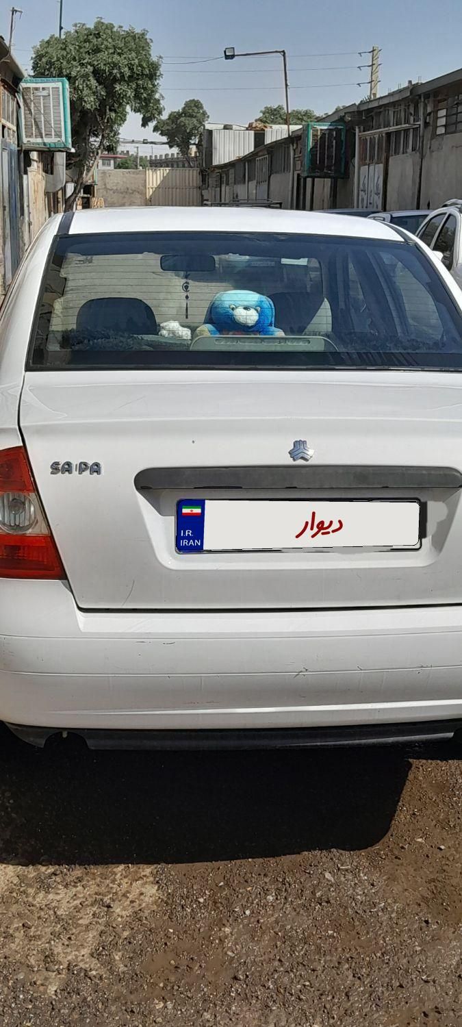 تیبا صندوق دار LX دوگانه سوز - 1395