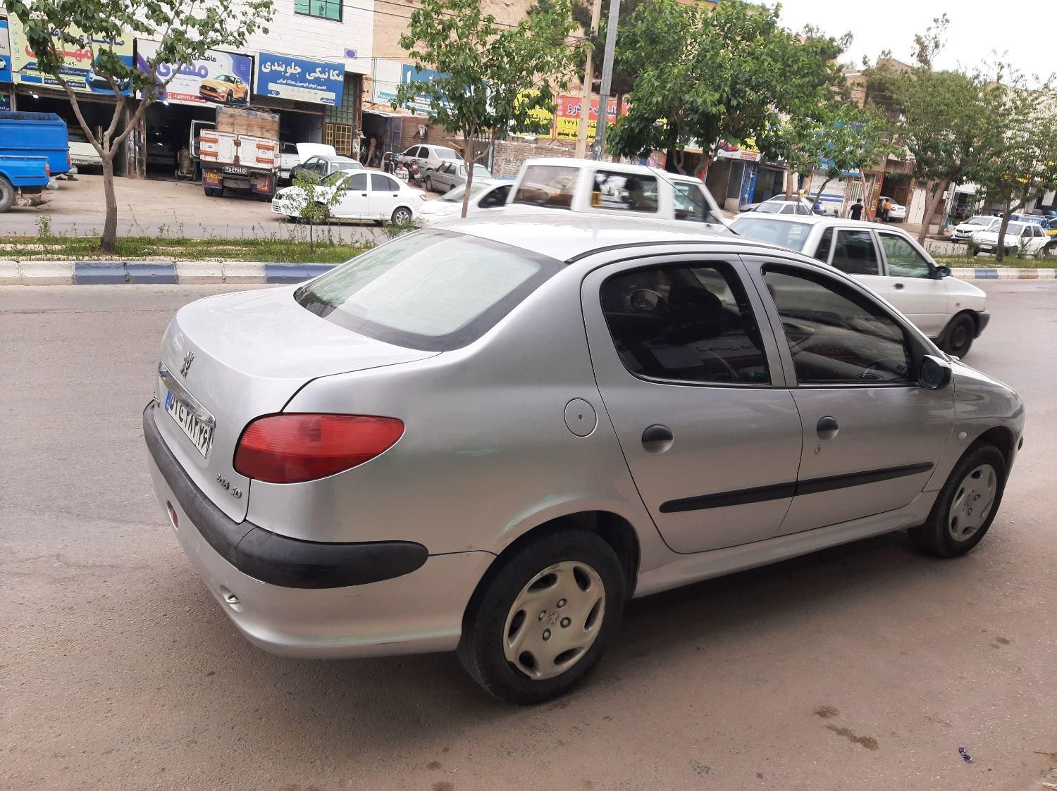 پژو ۲۰۶ صندوق دار v1 - 1386