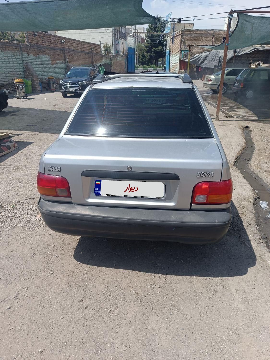 پراید صبا بنزینی - 1386