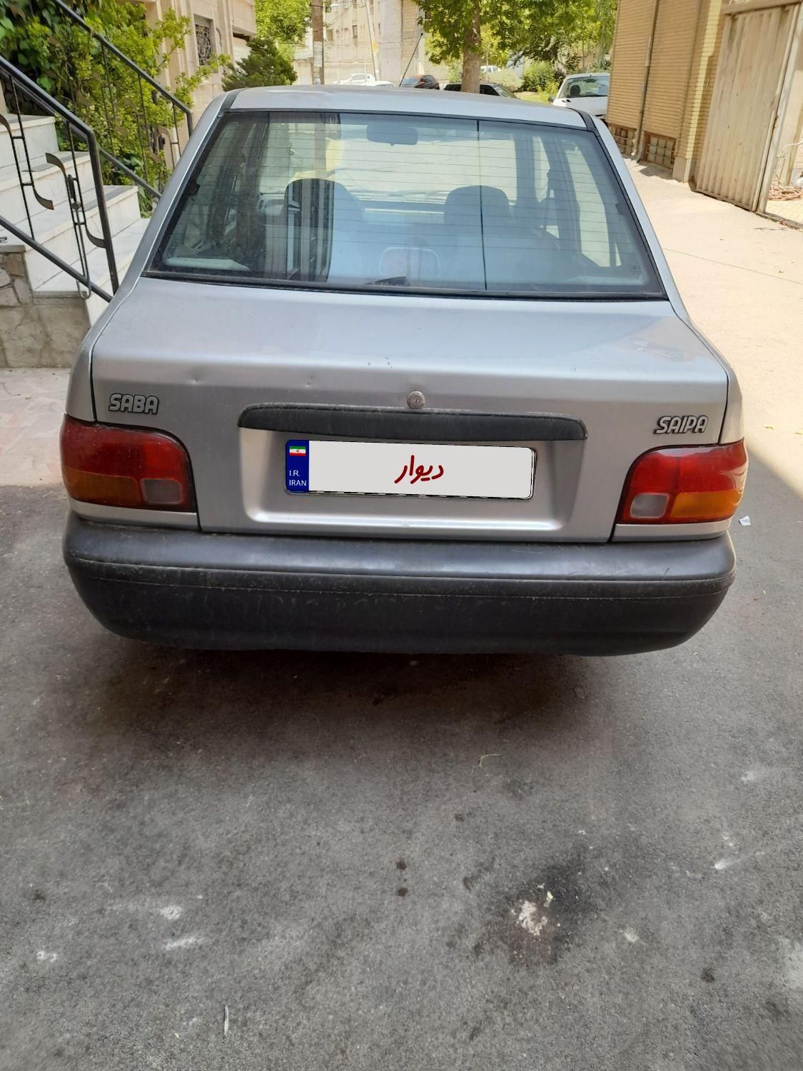 پراید صبا بنزینی - 1386