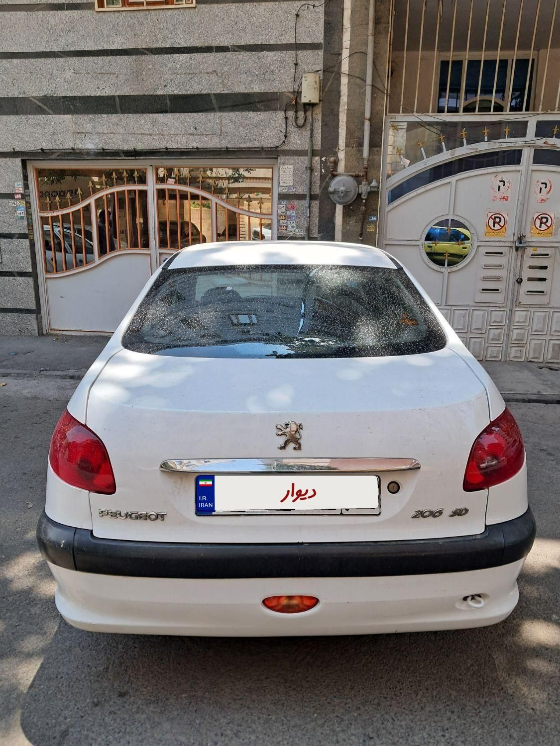 پژو ۲۰۶ صندوق دار v1 - 1390