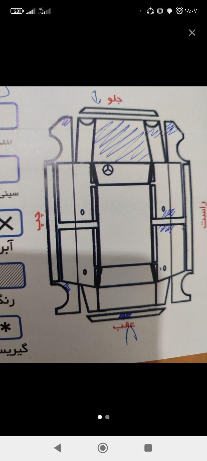پژو پارس XU7ساده - 1388